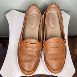 Boardwalk Penny Loafers Size 8 Patina PLG Portland Leather Goods